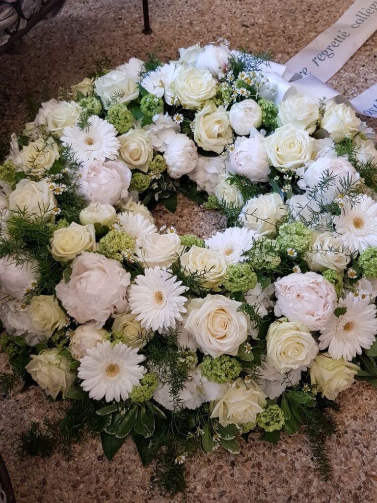 fleurs deuil